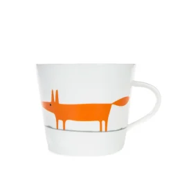 Keith Brymer Jones Scion Living - Animal Mug - Mr Fox - Ceramic & Orange - 350ml^ Scion Living | Mugs & Cups