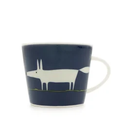 Keith Brymer Jones Scion Living - Animal Mug - Mr Fox - Indigo - 350ml^ Scion Living | Mugs & Cups