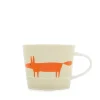 Keith Brymer Jones Scion Living - Animal Mug - Mr Fox - Neutral & Orange - 250ml^ Scion Living | Mugs & Cups