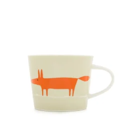 Keith Brymer Jones Scion Living - Animal Mug - Mr Fox - Neutral & Orange - 250ml^ Scion Living | Mugs & Cups