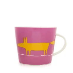 Keith Brymer Jones Scion Living - Animal Mug - Mr Fox - Pink & Orange - 350ml^ Scion Living | Mugs & Cups