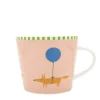 Keith Brymer Jones Scion Living - Animal Mug - Mr Fox Balloon - Pink - 350ml^ Scion Living | Mugs & Cups