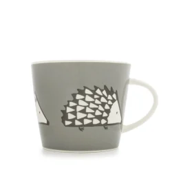 Keith Brymer Jones Scion Living - Animal Mug - Spike the Hedgehog - Grey - 350ml^ Scion Living | Mugs & Cups