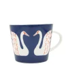 Keith Brymer Jones Scion Living - Animal Mug - Swim Swam Swan - Denim - 350ml^ Scion Living | Mugs & Cups