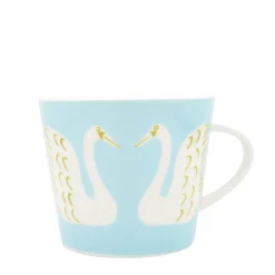 Keith Brymer Jones Scion Living - Animal Mug - Swim Swam Swan - Sky - 350ml^ Scion Living | Mugs & Cups