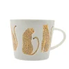 Keith Brymer Jones Scion Living - Animal Mug - Lionel Leopard - Grey - 350ml^ Scion Living | Mugs & Cups