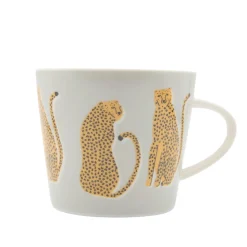 Keith Brymer Jones Scion Living - Animal Mug - Lionel Leopard - Grey - 350ml^ Scion Living | Mugs & Cups