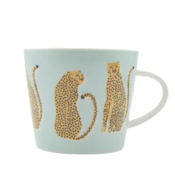 Keith Brymer Jones Scion Living - Animal Mug - Lionel Leopard - Mint - 350ml^ Scion Living | Mugs & Cups