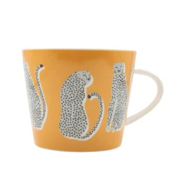 Keith Brymer Jones Scion Living - Animal Mug - Lionel Leopard - Orange - 350ml^ Scion Living | Mugs & Cups