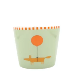 Keith Brymer Jones Scion Living - Animal Mug - Mr Fox Balloon - Green - 350ml^ Scion Living | Mugs & Cups