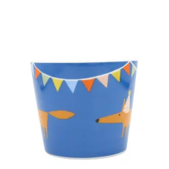 Keith Brymer Jones Scion Living - Animal Mug - Mr Fox Party Hat - Denim - 350ml^ Scion Living | Mugs & Cups