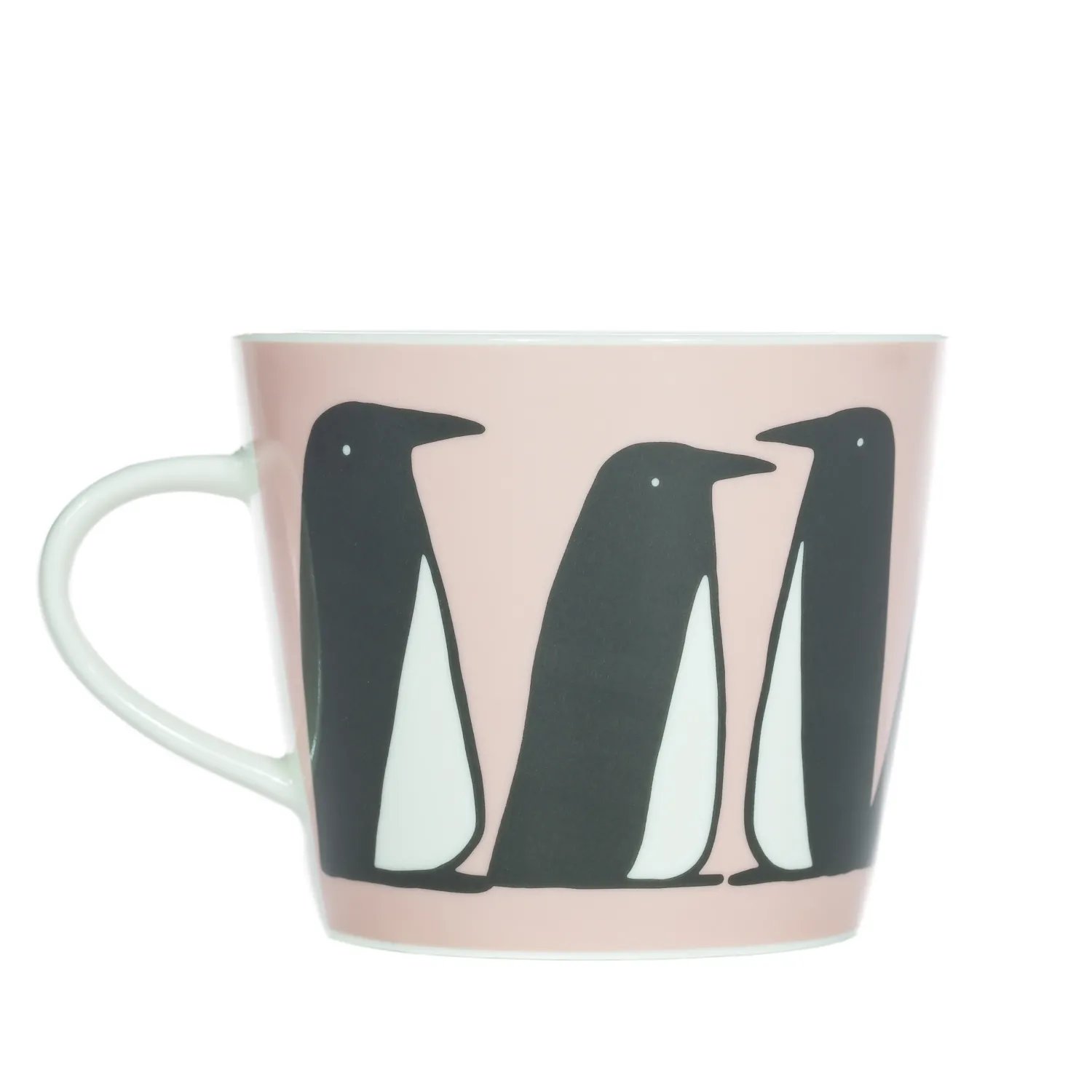 Keith Brymer Jones Scion Living - Animal Mug - Pedro Penguin - Blush - 350ml^ Scion Living | Mugs & Cups