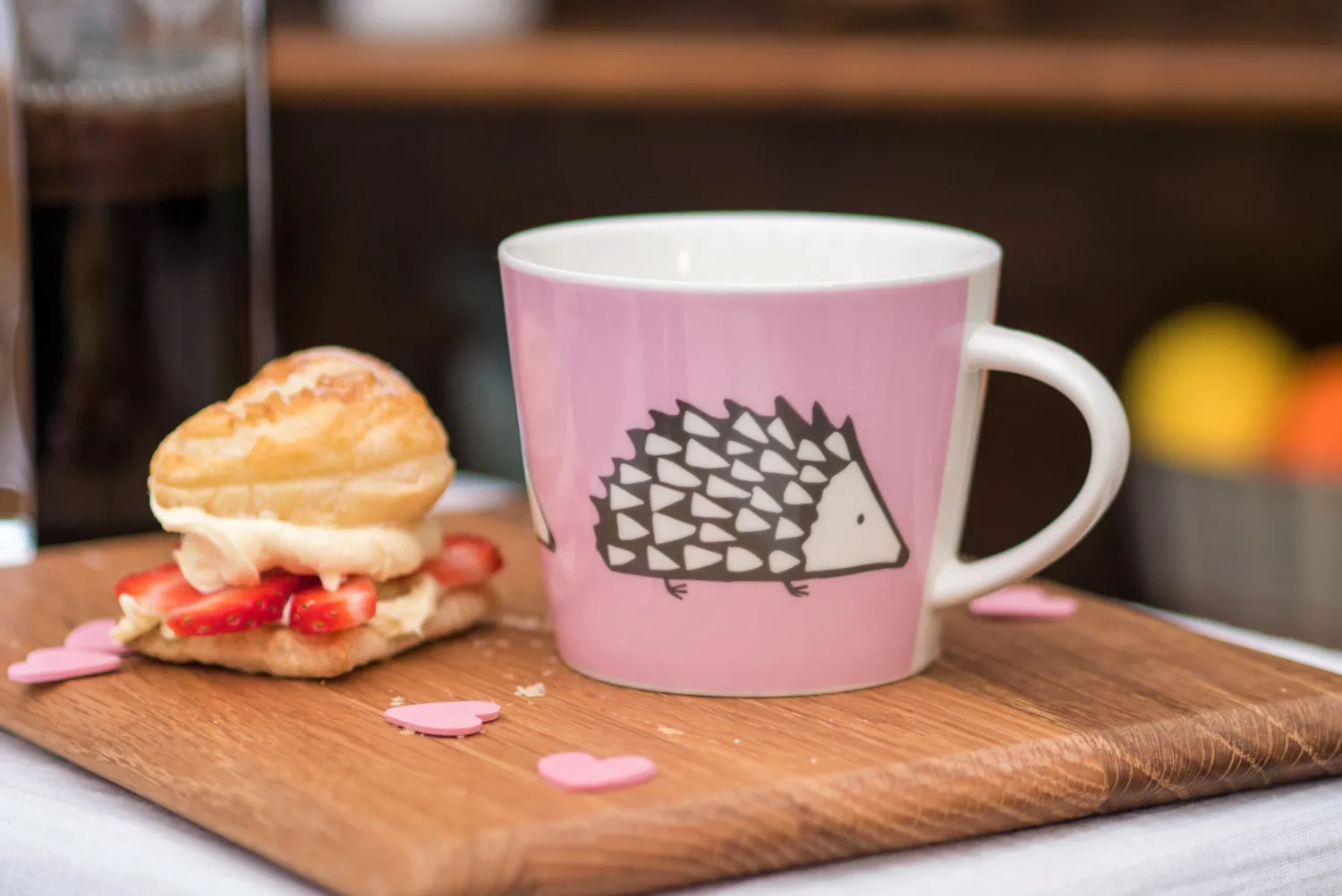 Keith Brymer Jones Scion Living - Animal Mug - Spike the Hedgehog - Pink - 350ml^ Scion Living | Mugs & Cups