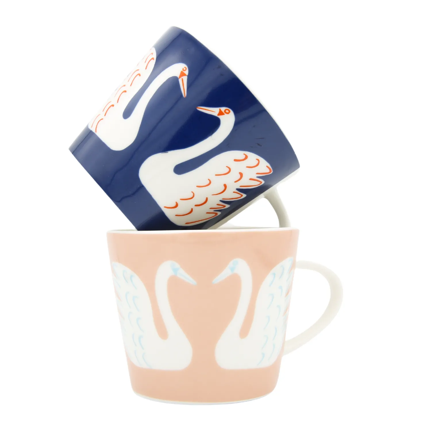 Keith Brymer Jones Scion Living - Animal Mug - Swim Swam Swan - Milkshake - 350ml^ Scion Living | Mugs & Cups