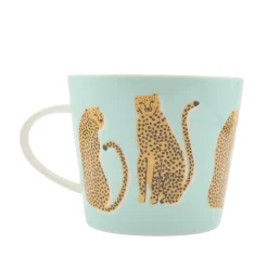 Keith Brymer Jones Scion Living - Animal Mug - Lionel Leopard - Mint - 350ml^ Scion Living | Mugs & Cups