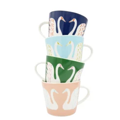 Keith Brymer Jones Scion Living - Animal Mug - Swim Swam Swan - Milkshake - 350ml^ Scion Living | Mugs & Cups