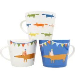 Keith Brymer Jones Scion Living - Animal Mug - Midi Mr Fox - Multi - 350ml^ Scion Living | Mugs & Cups