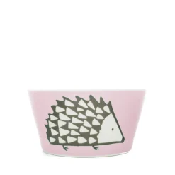 Keith Brymer Jones Scion Living - Ceramic Bowl - Spike the Hedgehog - Pink - 565ml^ Scion Living | Plates & Bowls