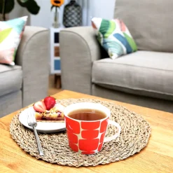 Keith Brymer Jones Scion Living - Ceramic Mug - Lohko - Poppy & Sage - 350ml^ Scion Living | Mugs & Cups