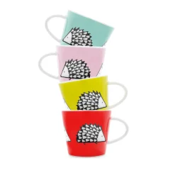 Keith Brymer Jones Scion Living - Espresso Cup Set of 4 - Spike the Hedgehog^ Scion Living | Mugs & Cups